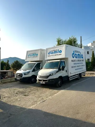 Bodrum Damla Nakliyat Araçları