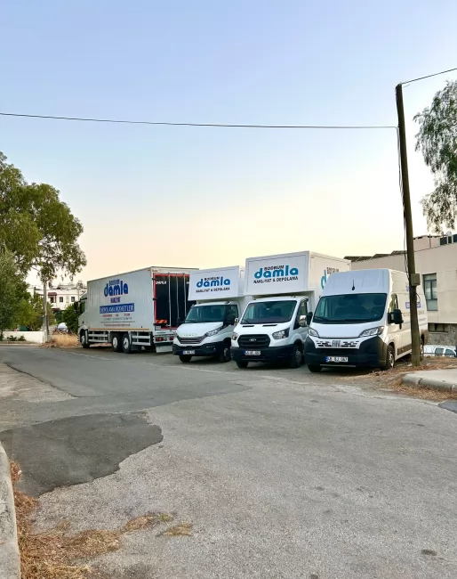 Bodrum Damla Nakliyat Araçları