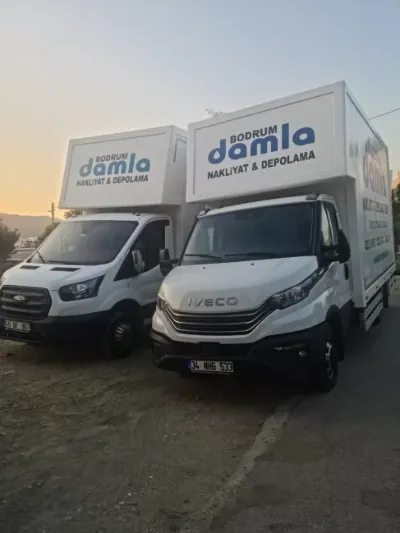 Bodrum Damla Nakliyat Araçları