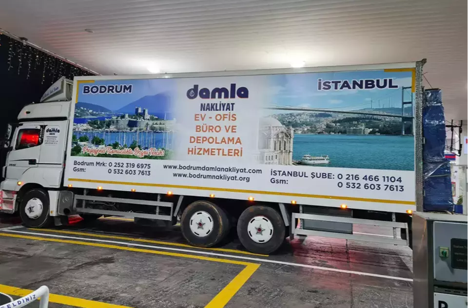 Bodrum Damla Nakliyat Araçları